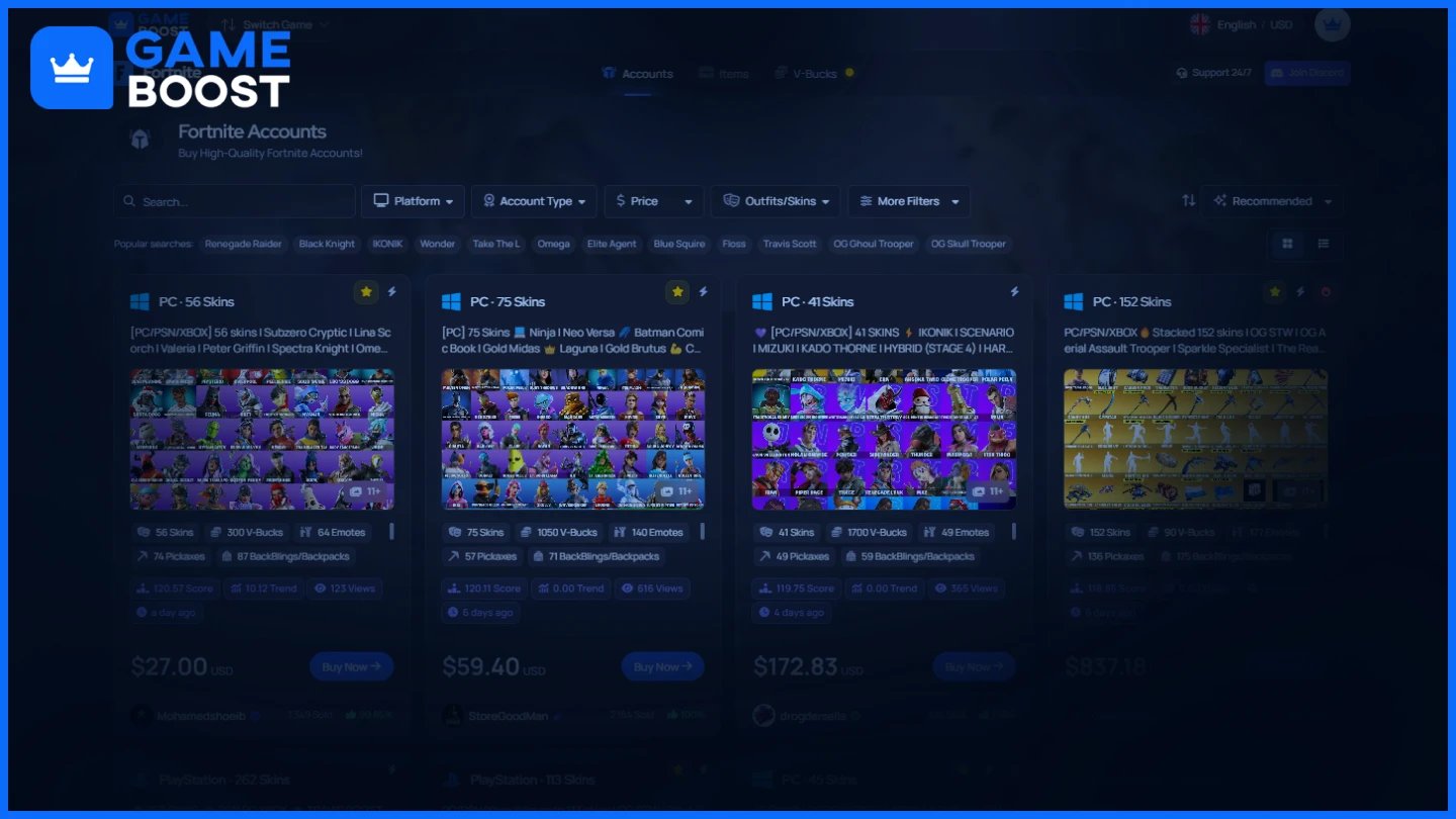 gameboost fortnite