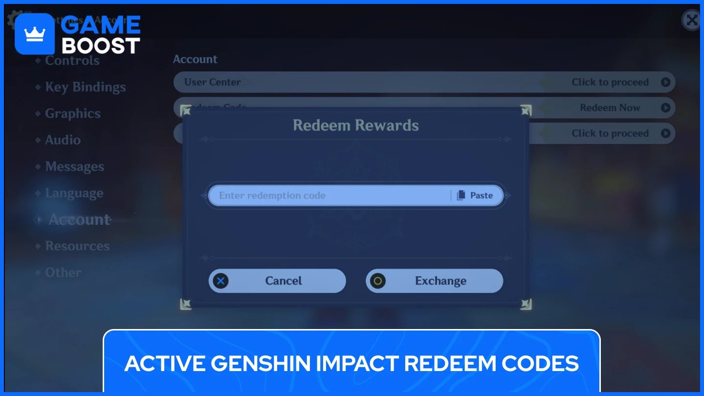 active genshin impact codes