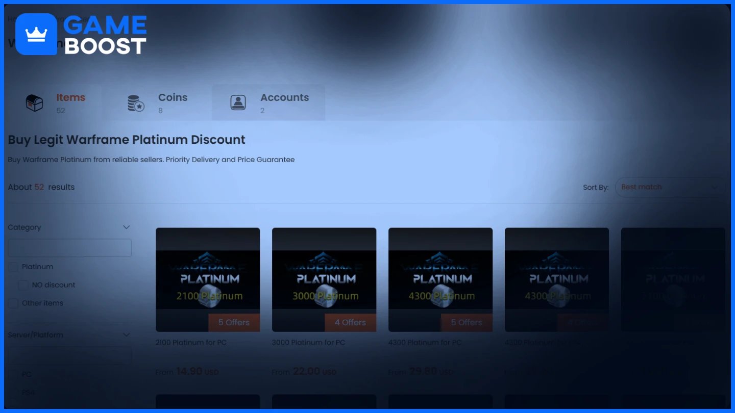 igv warframe platinum 