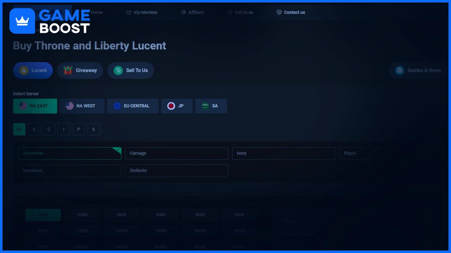 mmoexp throne and liberty lucent
