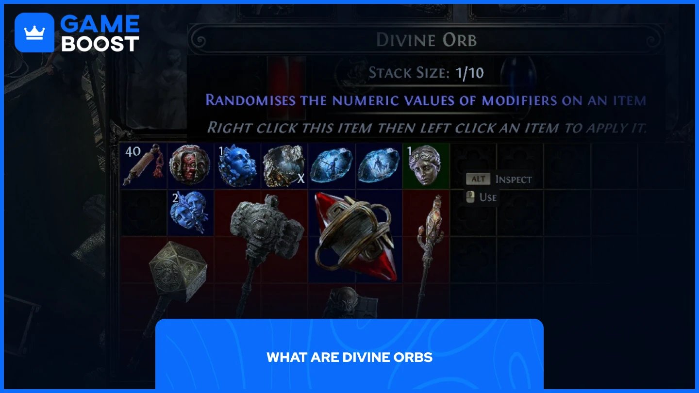 изображение Divine Orb в инвентаре игрока