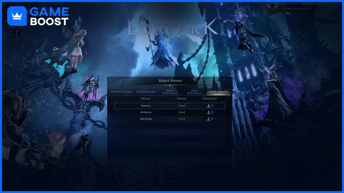 lost ark servers