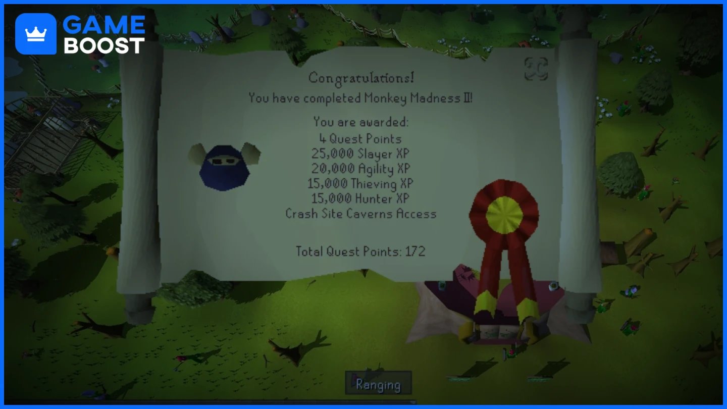 monkey madness osrs
