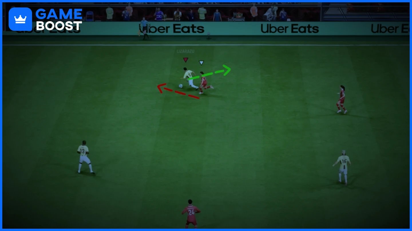 left stick dribbling fc25