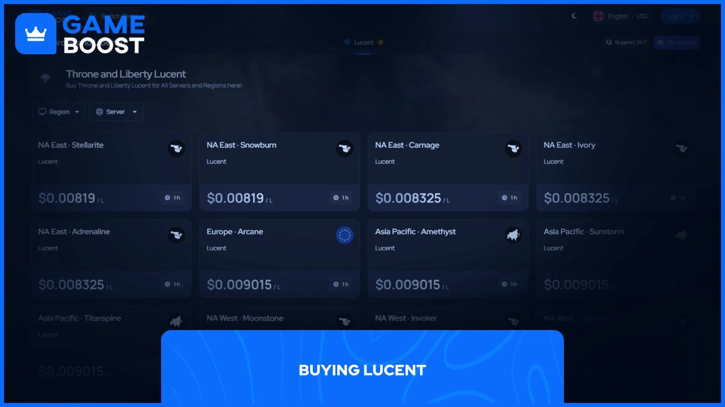 gameboost lucent produktside