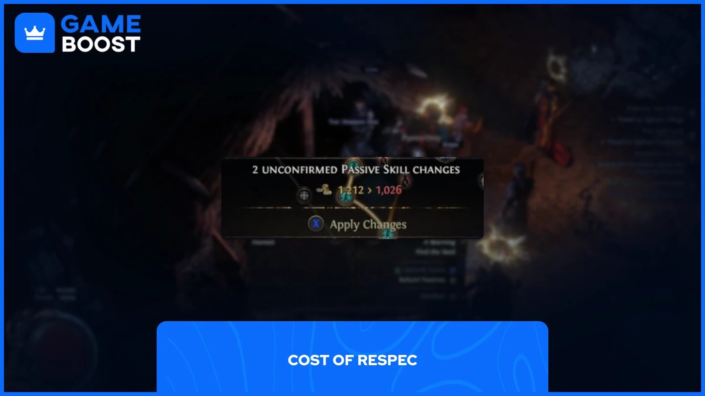 снимка на връщане на Skill Tree точки срещу злато