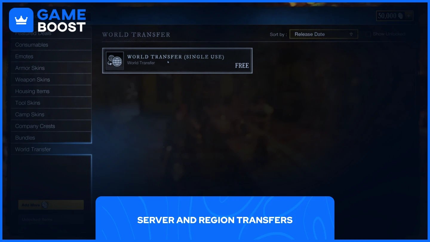 a picture of a world transfer item in new world