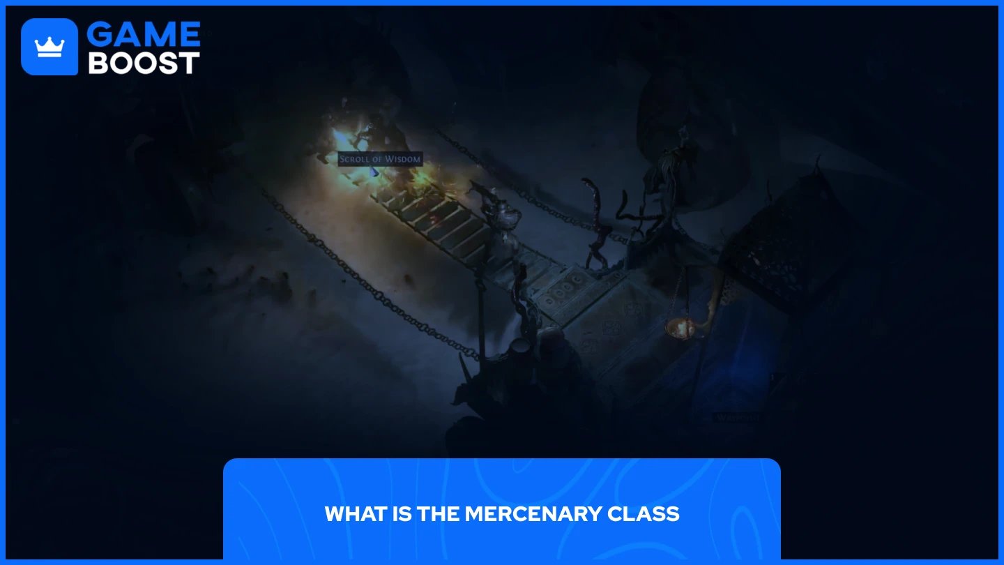 μια εικόνα παίκτη κλάσης Mercenary σε μια γέφυρα