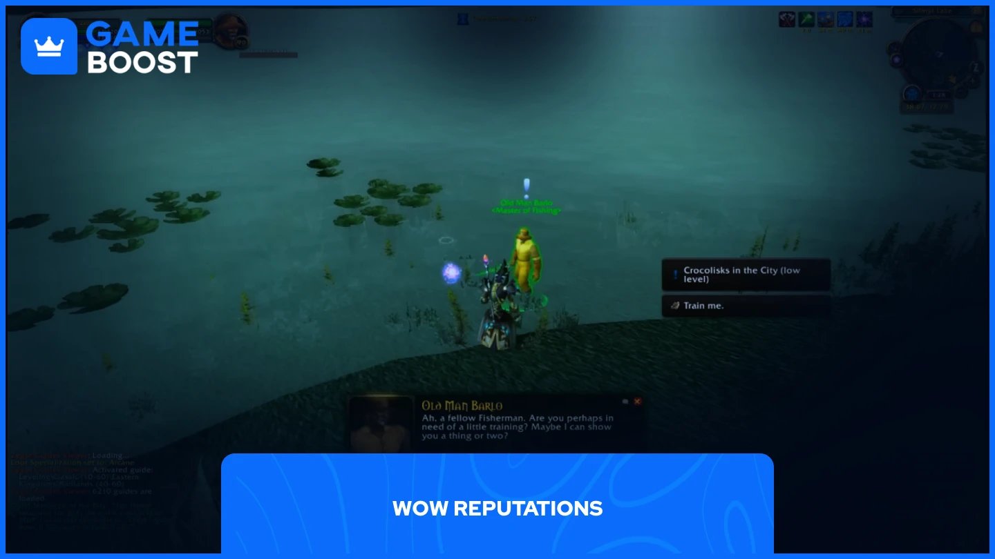 a picture of a player talking to an NPC in wow classic