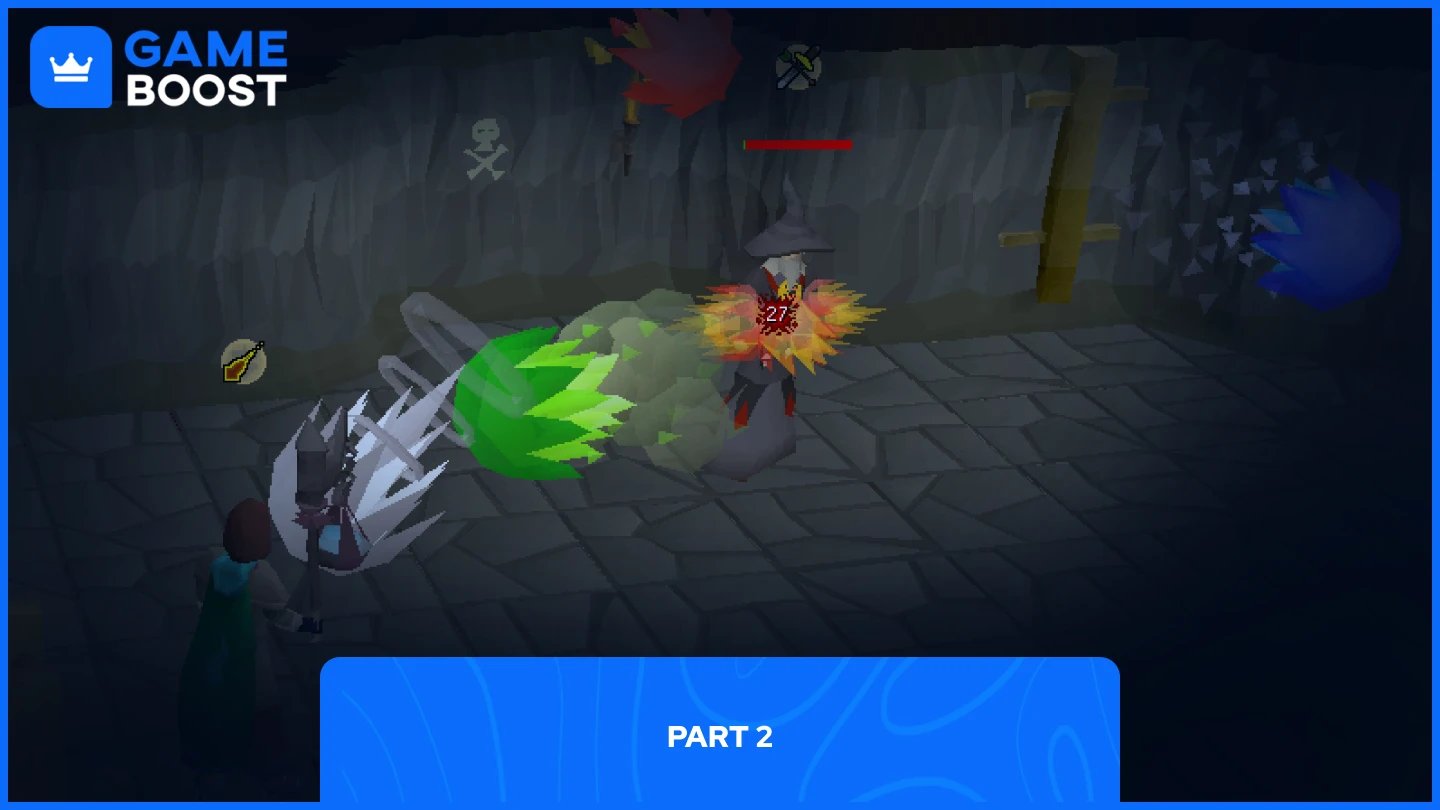 a picture of a player fighting a knight in osrs