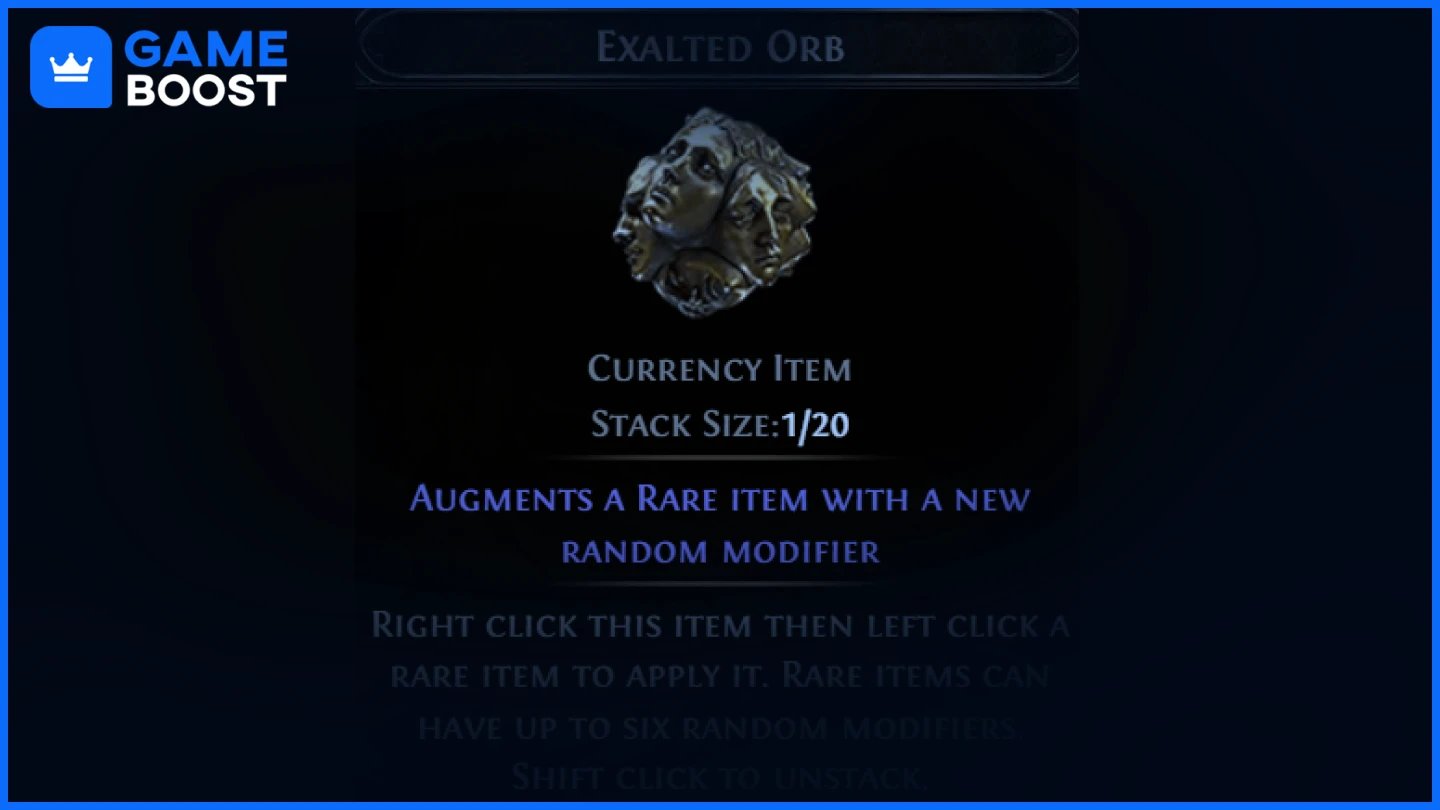 poe 2 exalted orb
