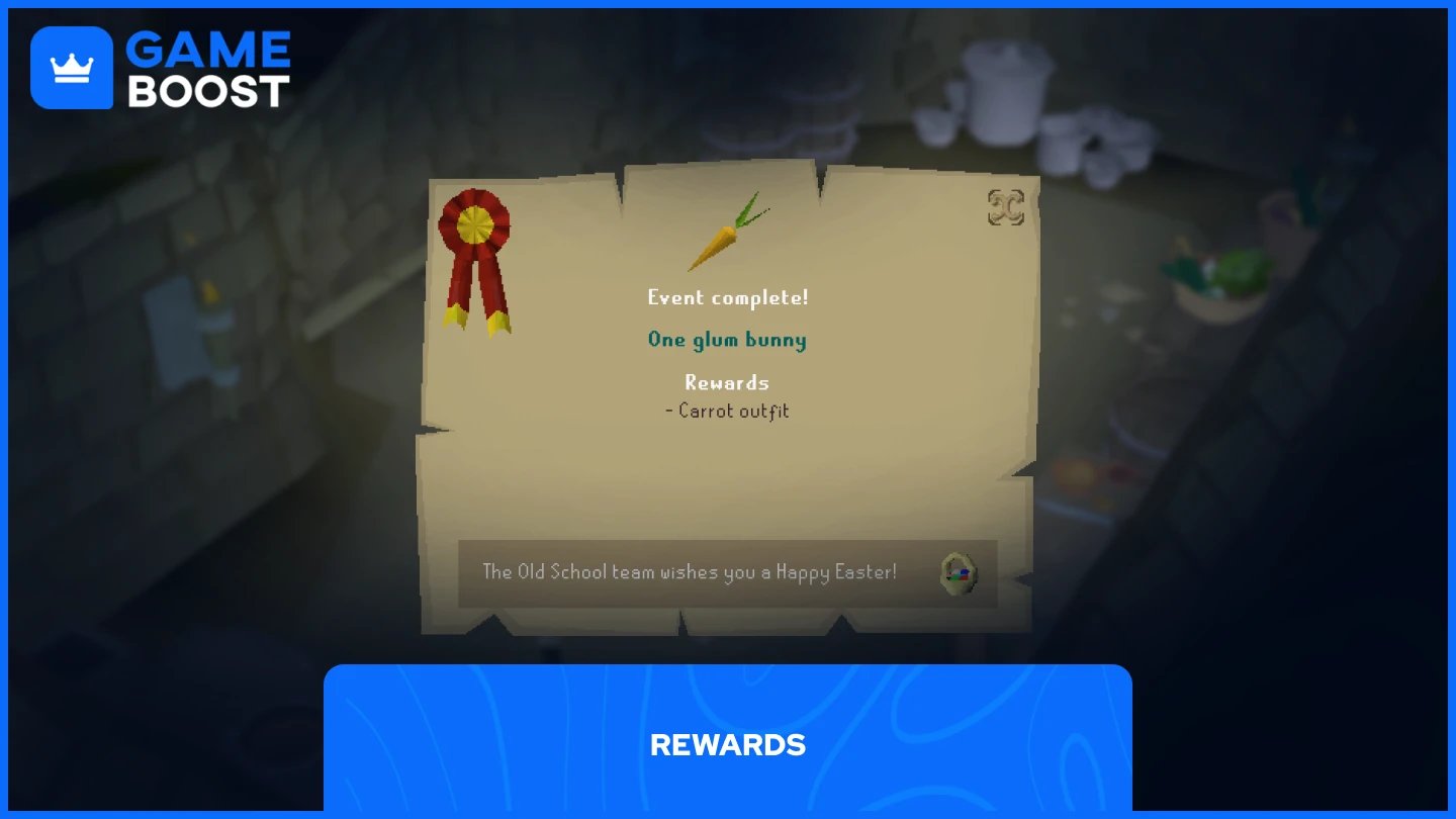 recompensele evenimentului de Paște 2025 în osrs