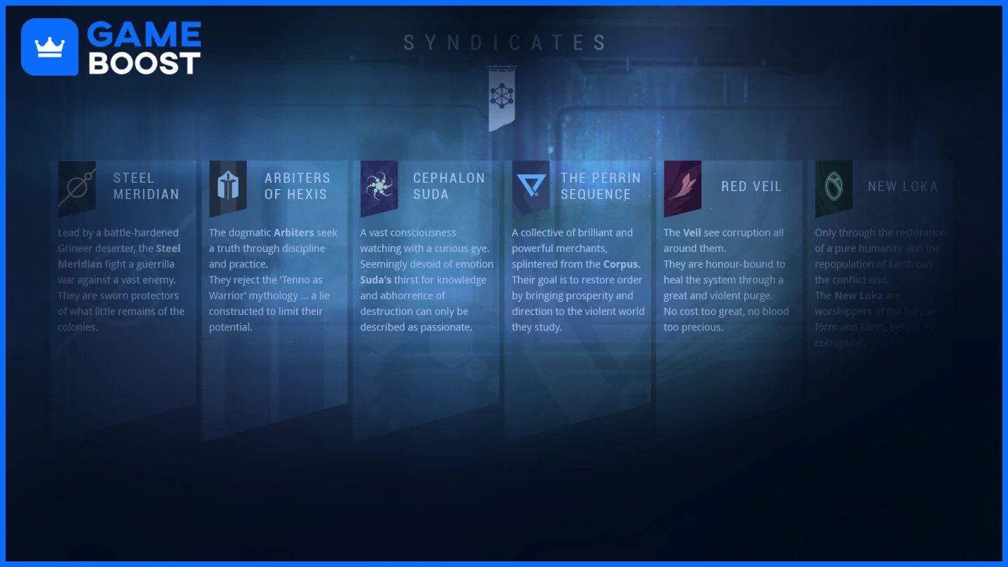 Warframe Syndikate
