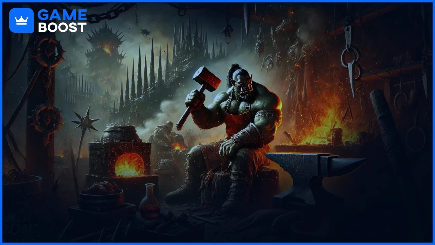 wow classic blacksmith orc