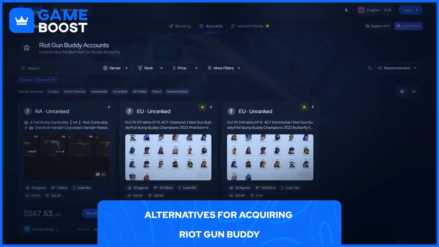 a picture of riot gun buddy gameboost product page