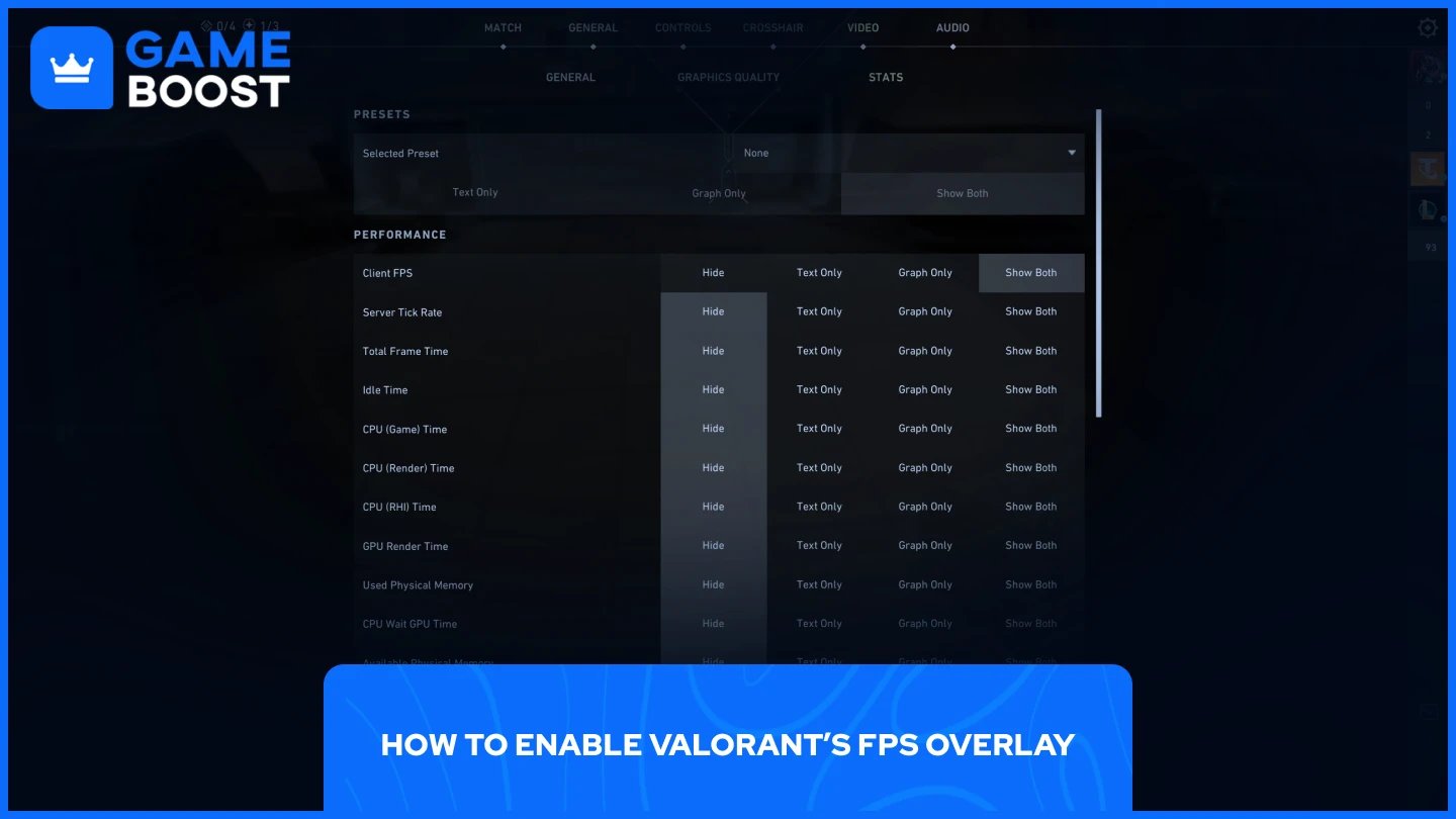 изображение настроек видео в игре Valorant