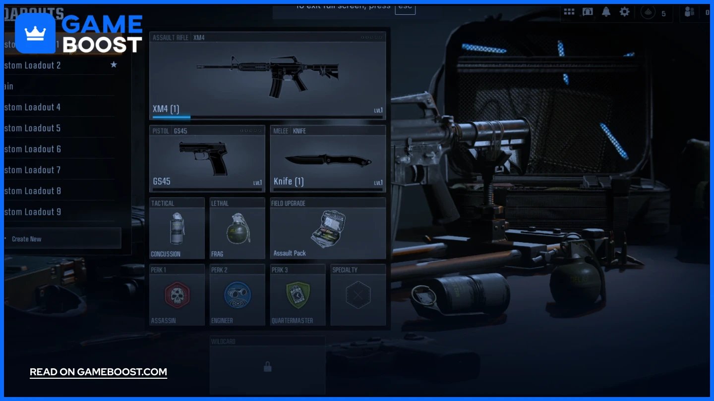 cod weapon