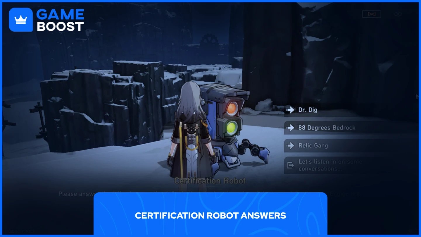 une image du premier robot de certification dans HSR