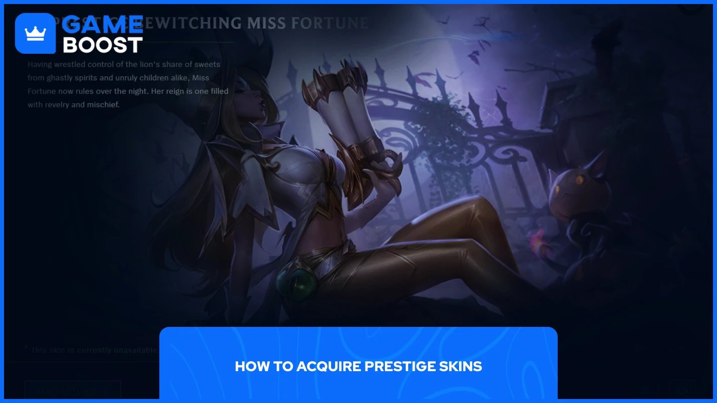 prestige fortryllende miss fortune splash art