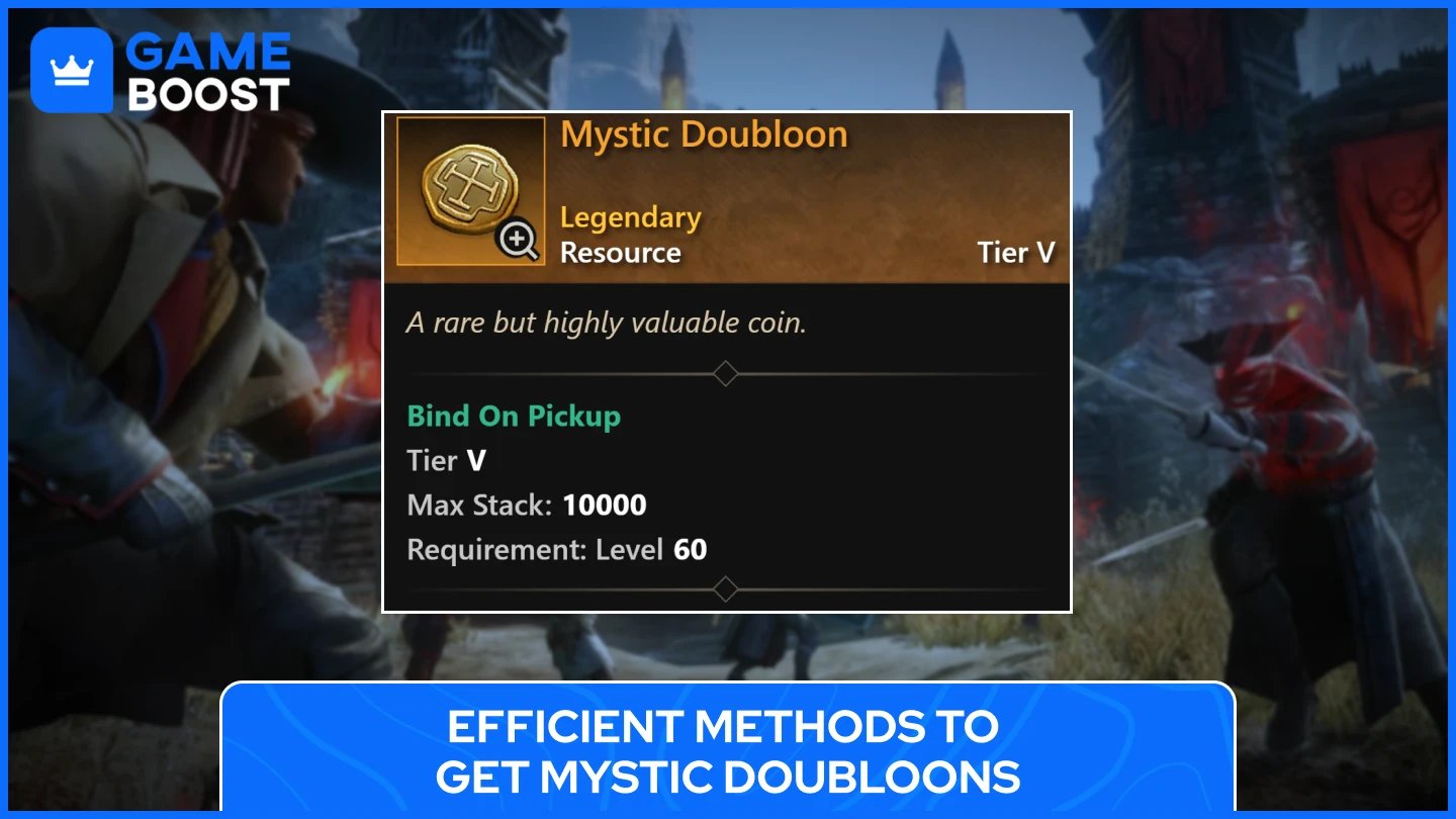 mystic doubloon new world