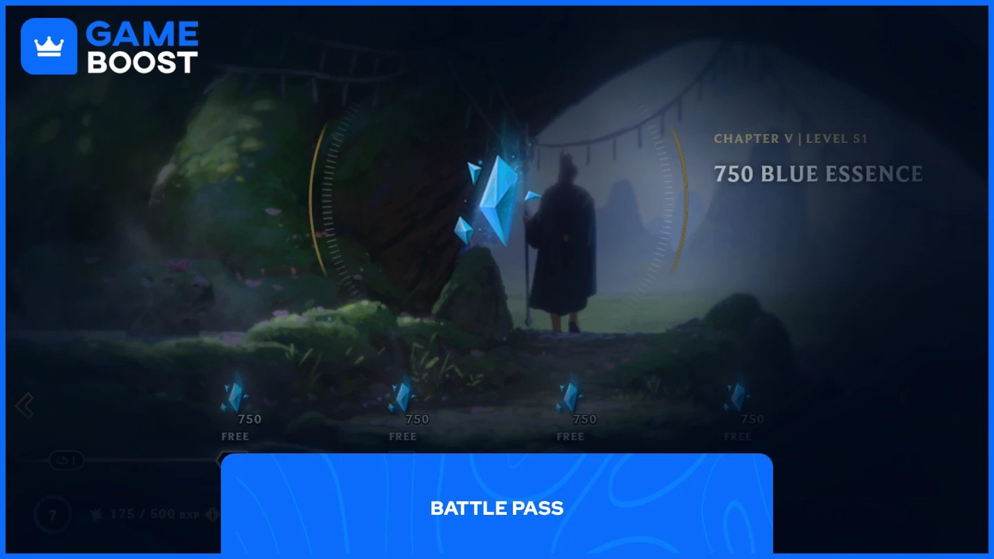 et bilde av League of Legends sitt nye battle pass-system