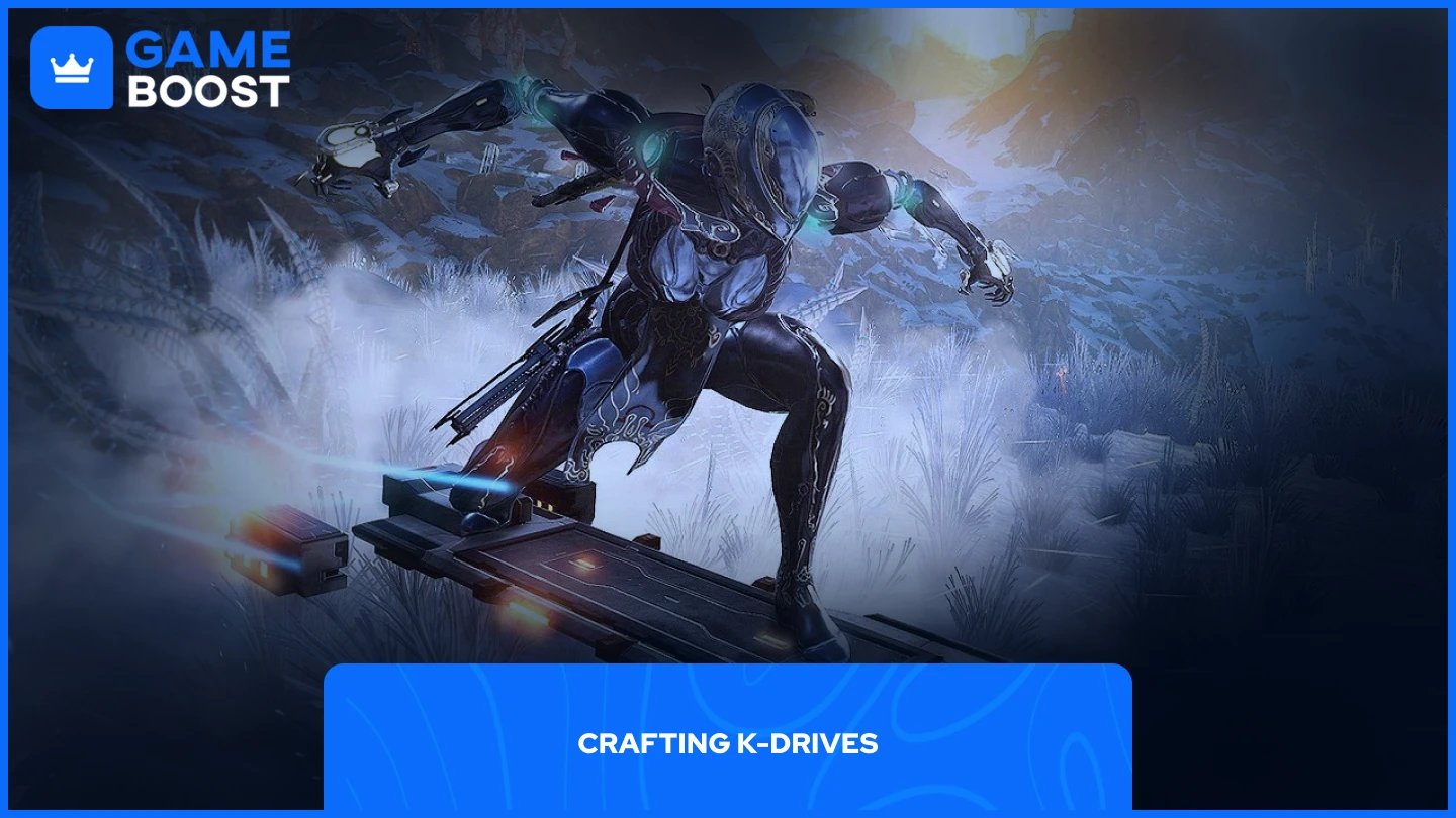 una imagen de un personaje usando un K-Drive