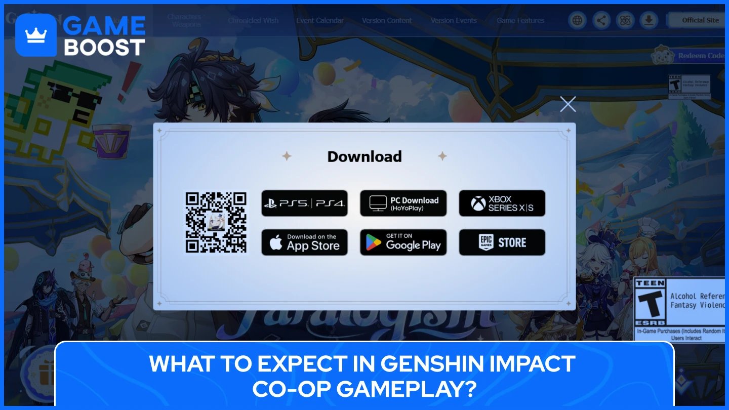 platformele genshin impact