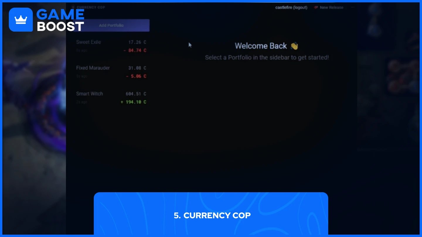una imagen que muestra currency cup en poe
