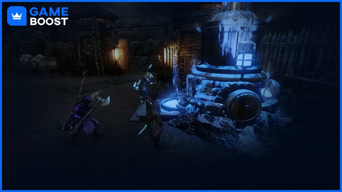 เตาพ่นยิปซัมใน New World