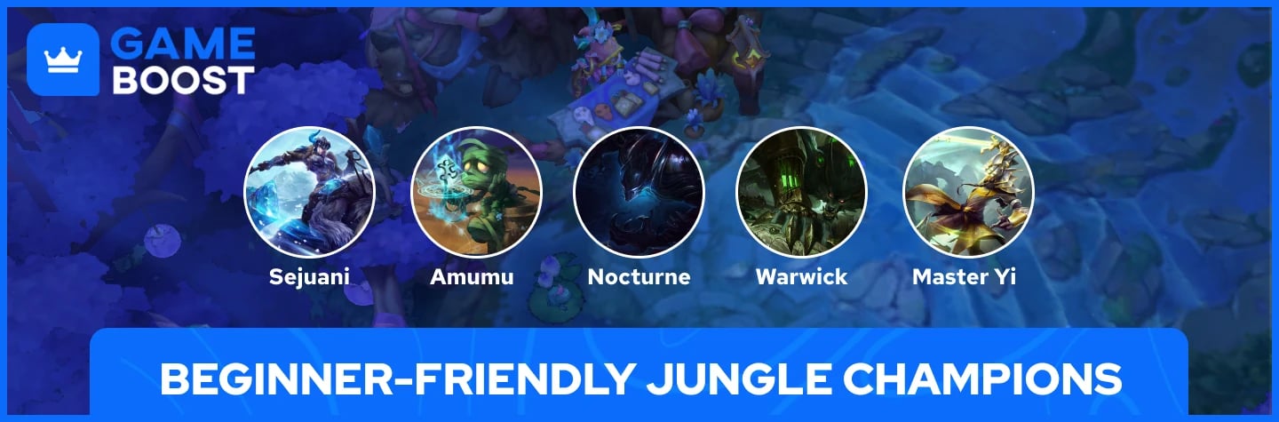 champions jungle débutants lol