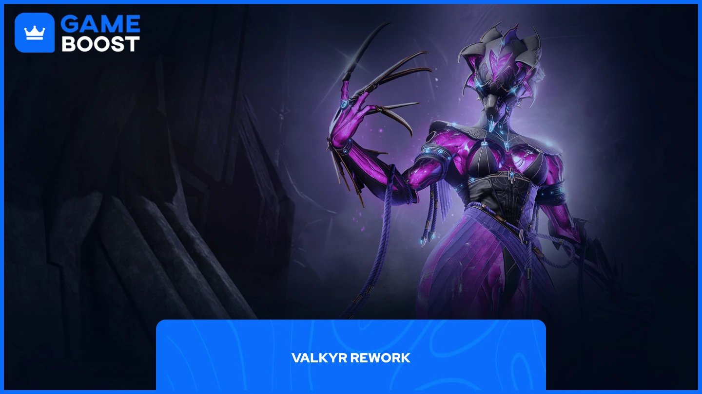 uma imagem da reformulação da Valkyr em Warframe