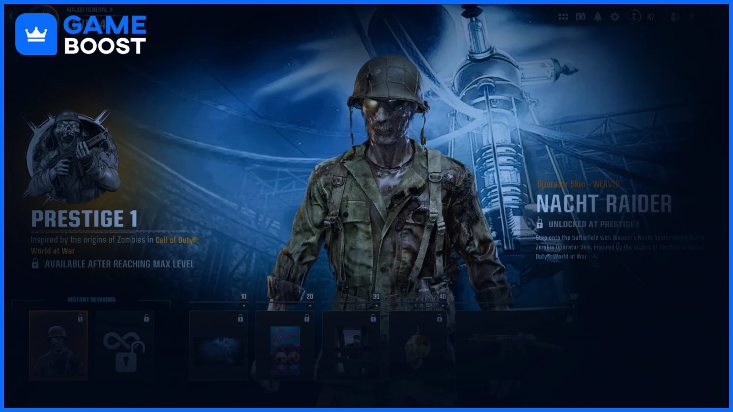 call of duty bo6 prestige hub