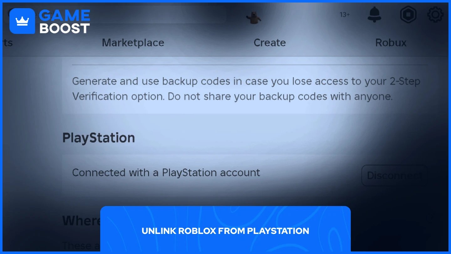 uma imagem das configurações de segurança do roblox