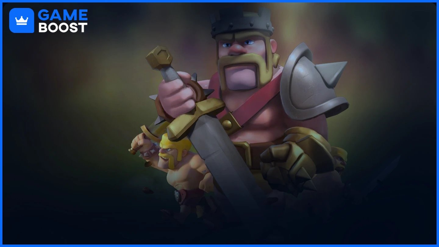 clash of clans barbarian king