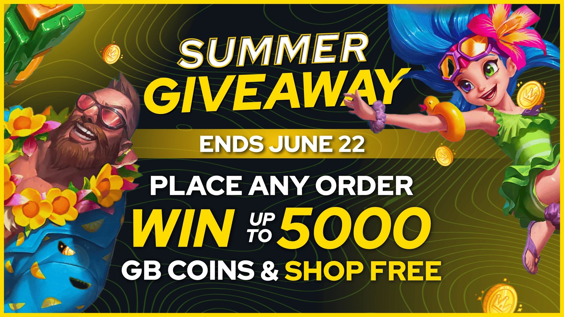 sorteo de verano de gameboost