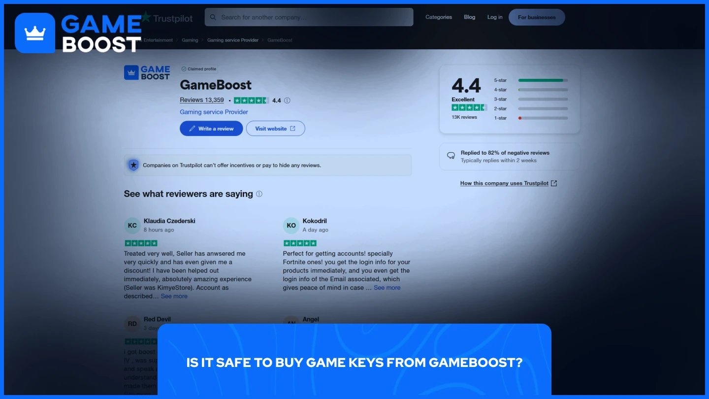 gameboost trustpilot