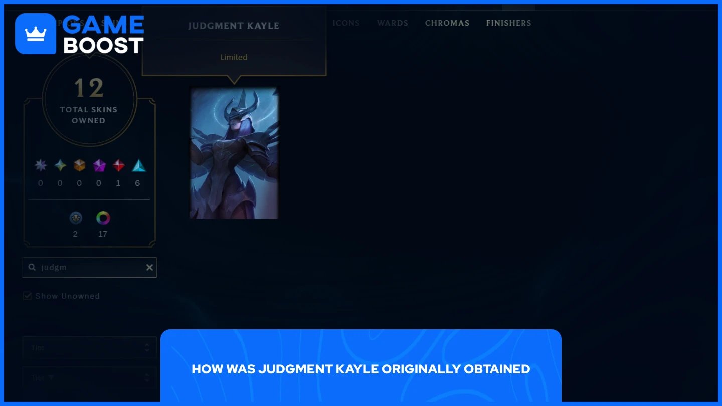 a picture of Judgment Kayle skin banner