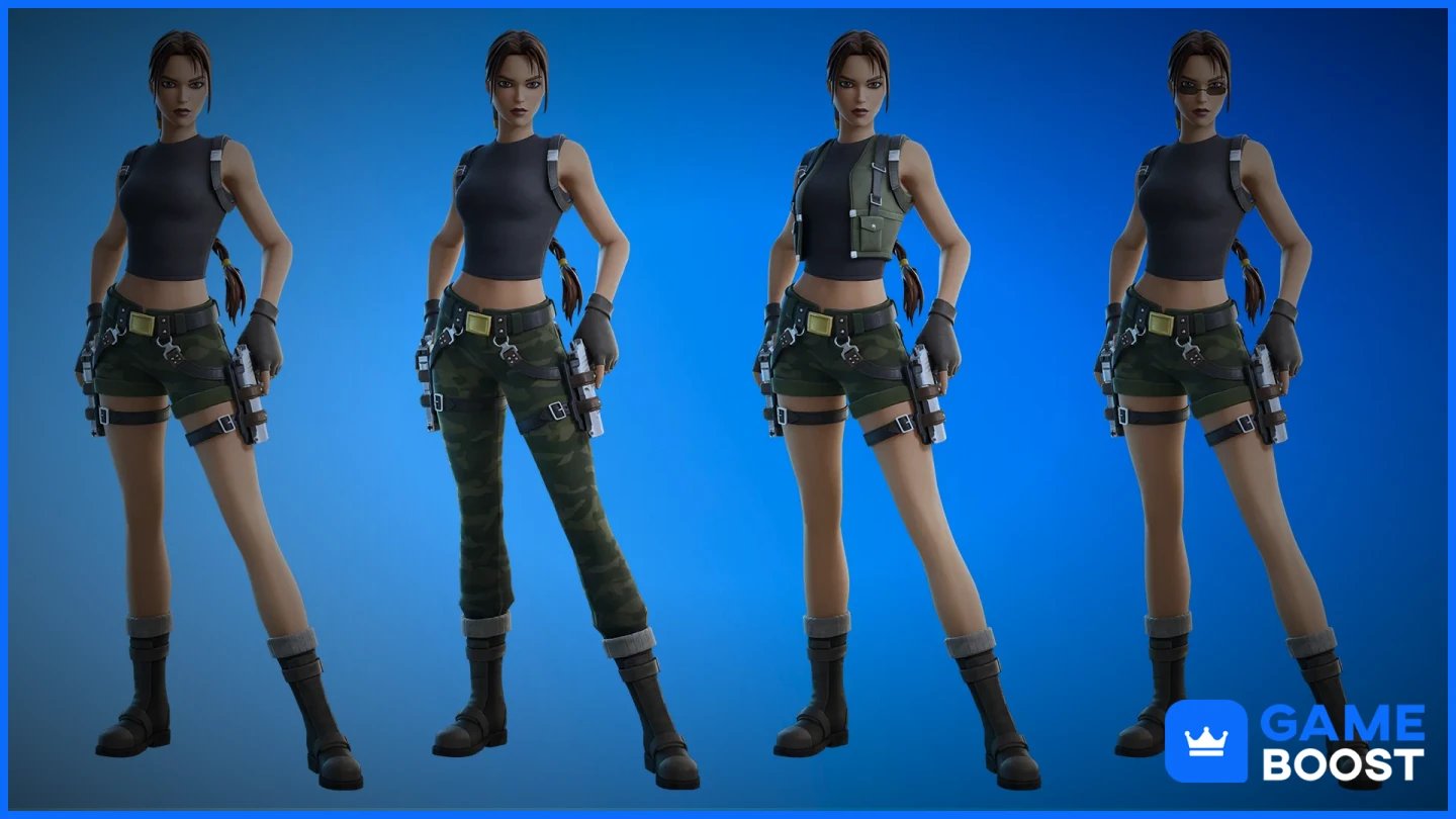 new lara croft skin fortnite