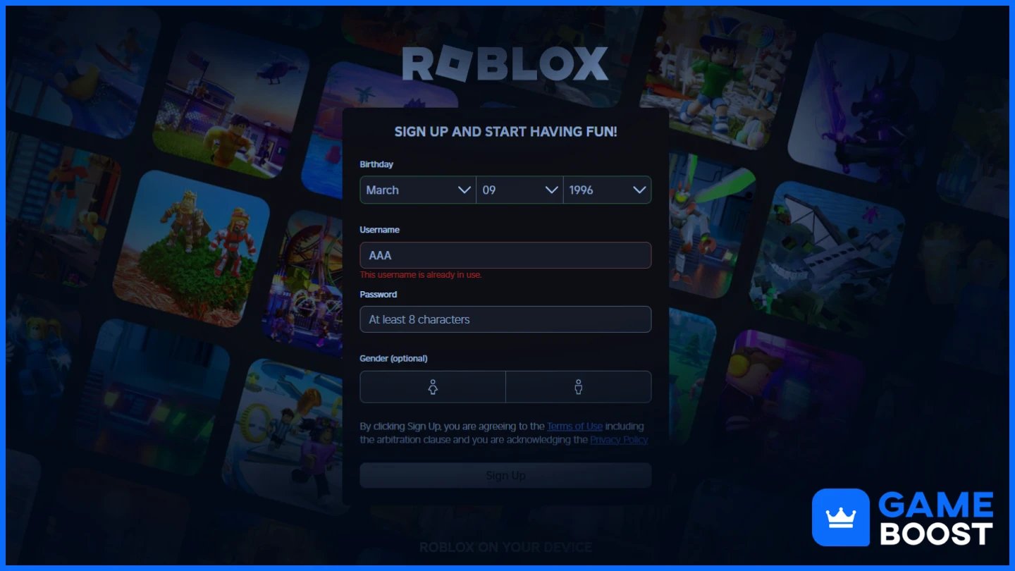 roblox registrering