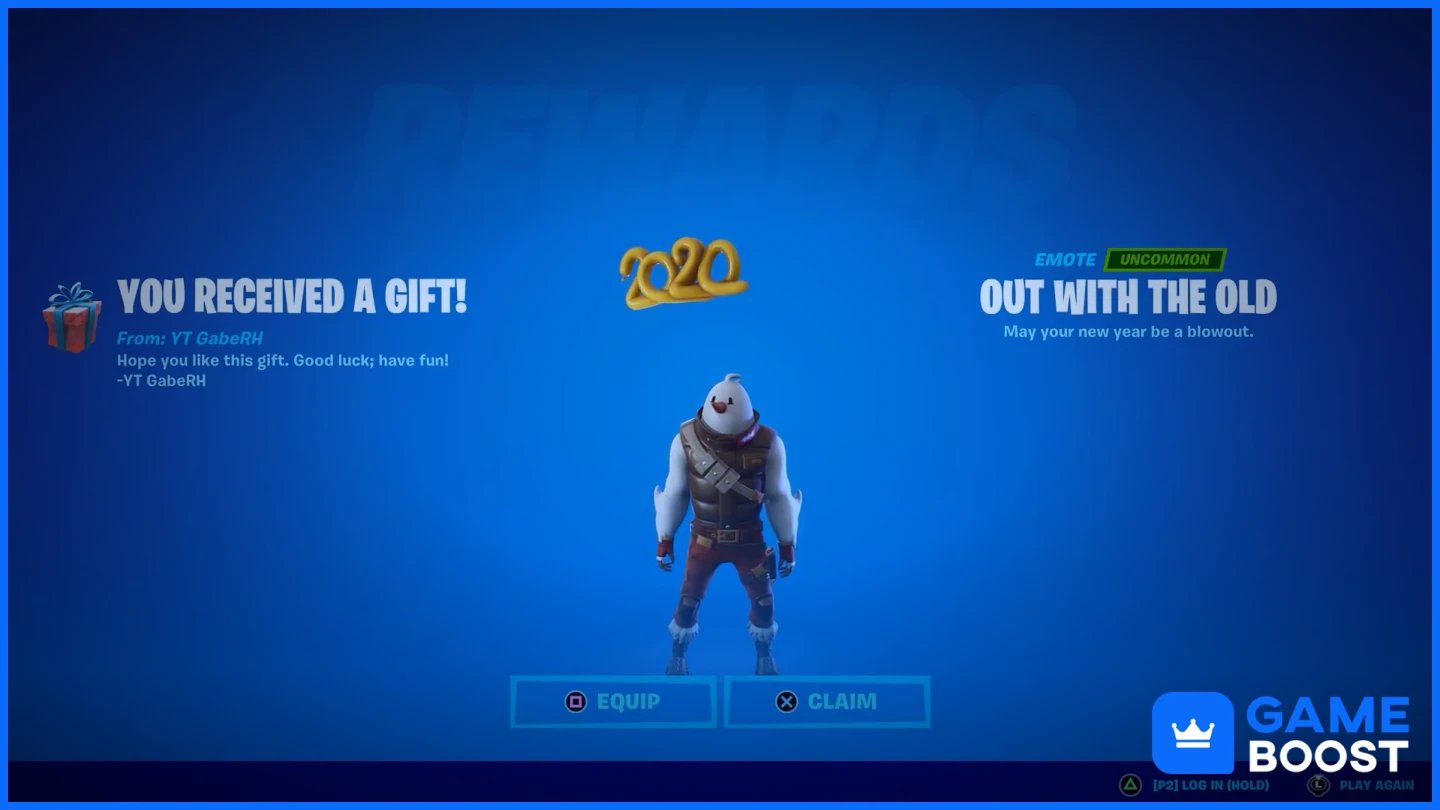 fora com o velho fortnite