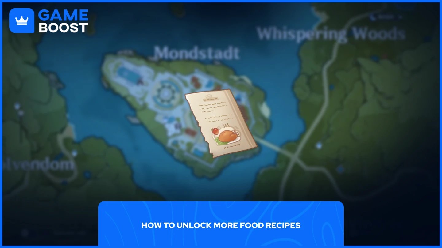 una imagen de una receta en Genshin Impact