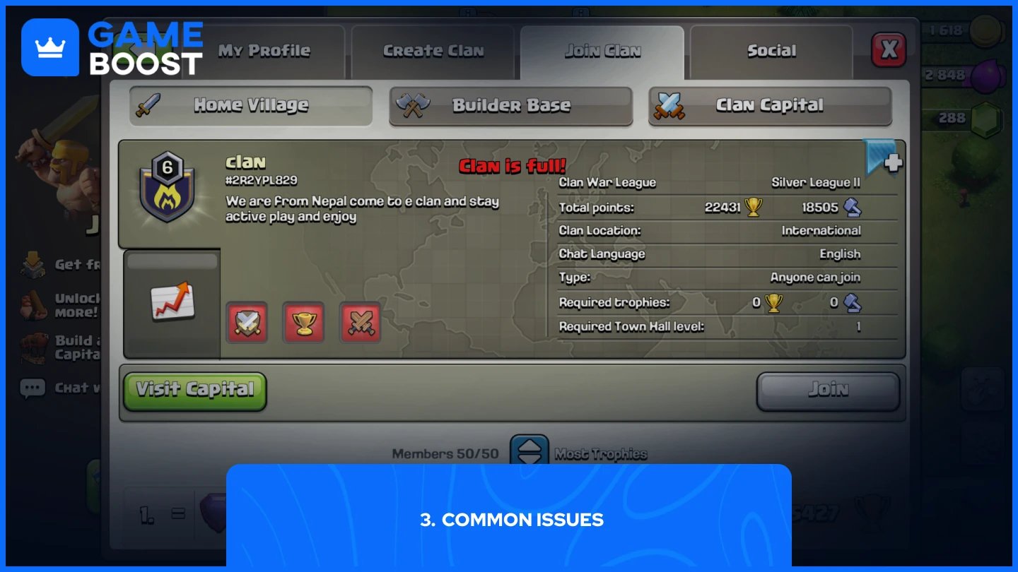 slika klana u Clash of Clans