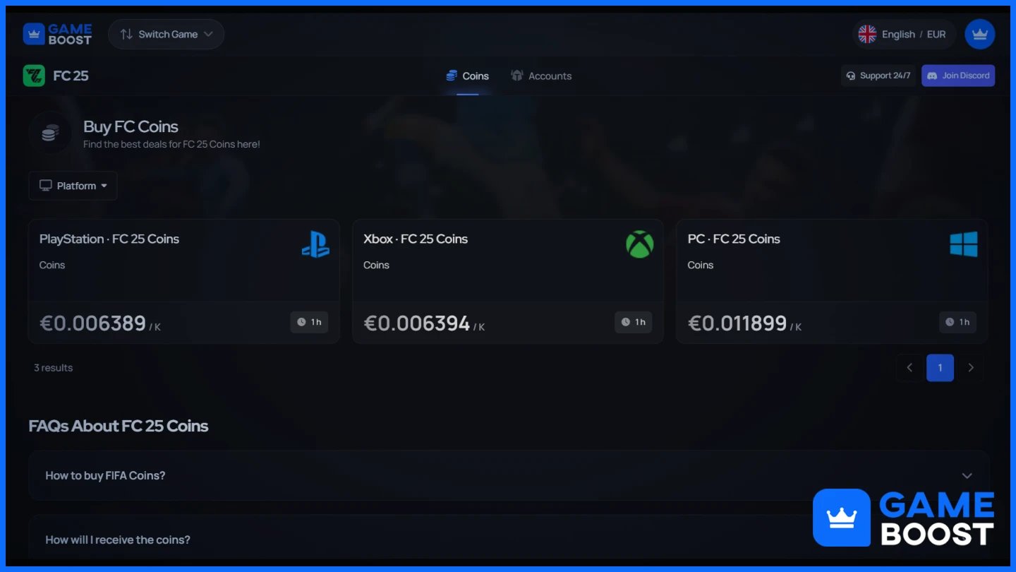 fc 25 coins