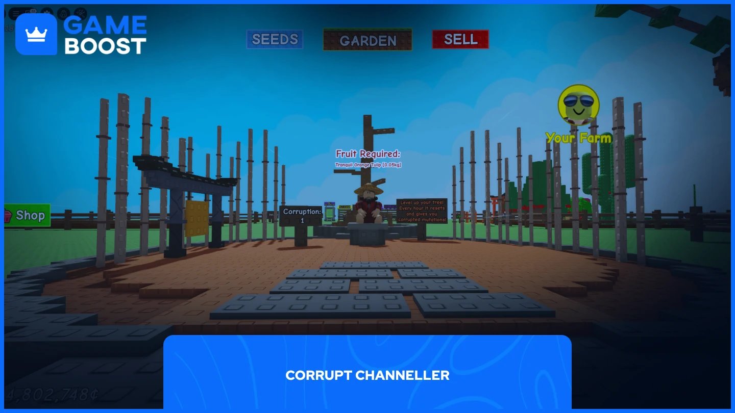 un'immagine del Corrupt Channeller in grow a garden
