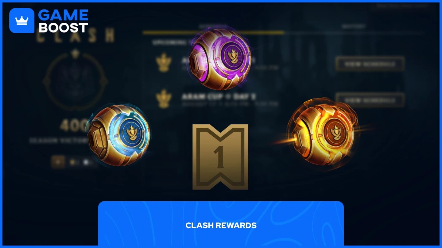 una imagen que muestra múltiples orbes de clash