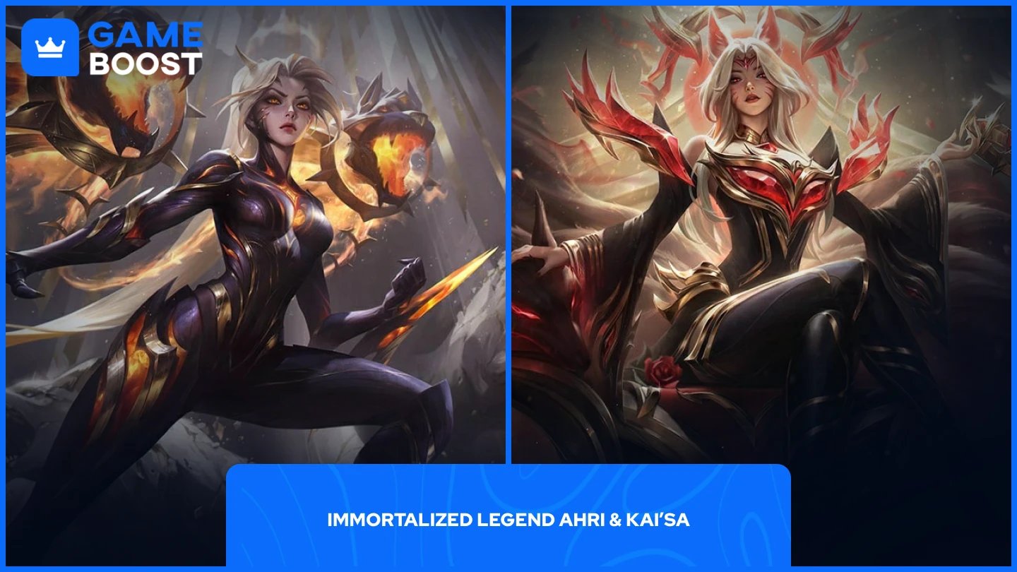 a picture of Immortalized Legend Ahri & Kai’Sa