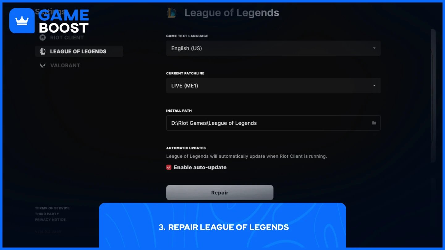 een afbeelding van de Riot Games client