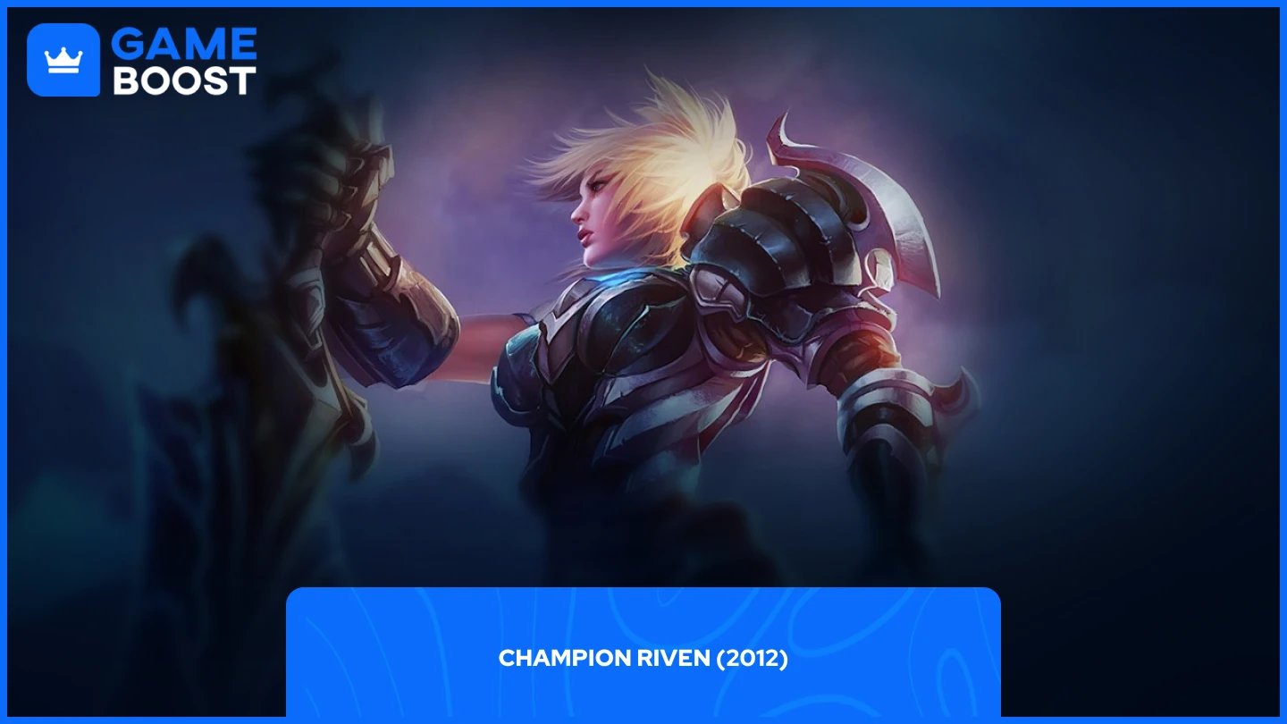 a picture of championship riven 2012