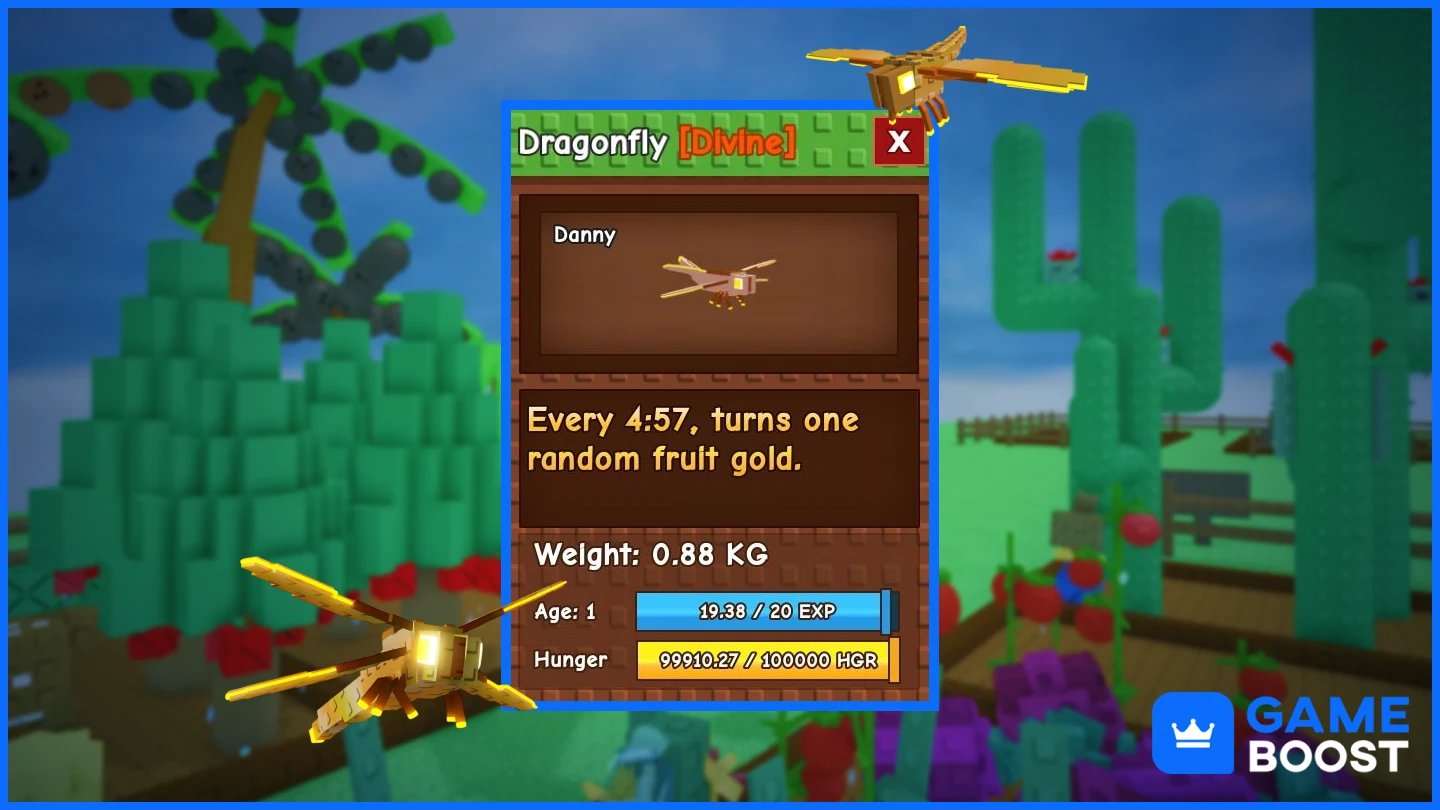 dragonfly grow a garden