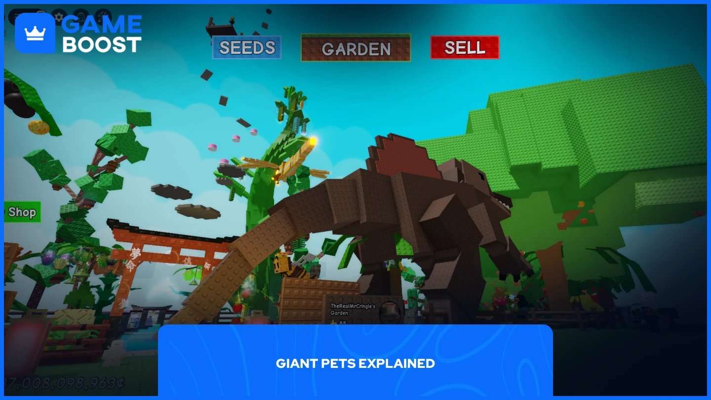 et billede af en kæmpe t-rex i grow a garden
